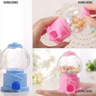 【Homeliving】Mini sweet kids candy machine bubble gumball dispenser baby gift toys cute