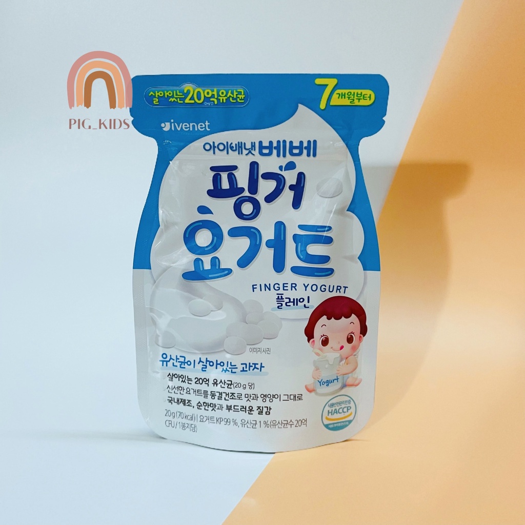 Sữa Chua Khô Ivenet Hàn Quốc Cho Bé 7m+
