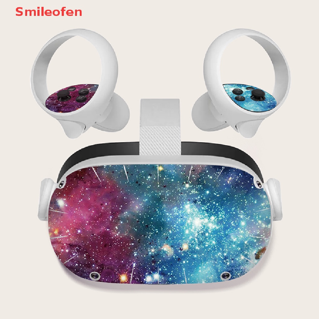 Sticker Dán Trang Trí Cho Kính Thực Tế Ảo Oculus Quest 2 Mới