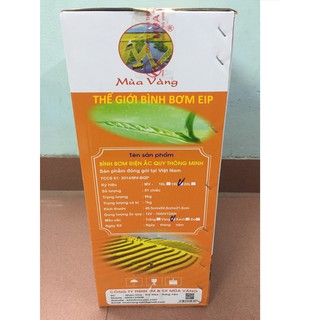 Bình bơm điện siêu tốc thông minh Mùa Vàng
