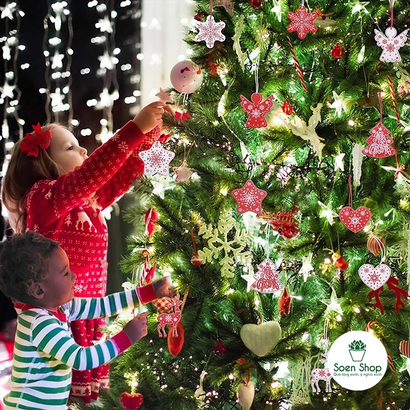 |FREESHIP| Phụ kiện TAG THẺ NOEL trang trí Noel, Giáng sinh- Phụ kiện trang trí, mô hình tiểu cảnh