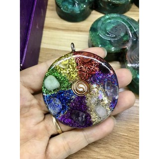 [Kho HN]  Mặt đeo orgonite 7 luân xa