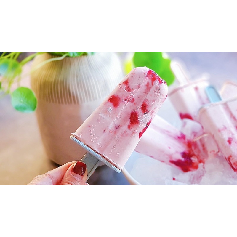 Khuôn làm kem Kari INOCHI, không dính thành đá lấy kem dễ dàng. GIAO MÀU NGẪU NHIÊN