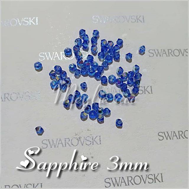 Swarovski Pha Lê Bicone 3mm Nhiều Màu Sắc