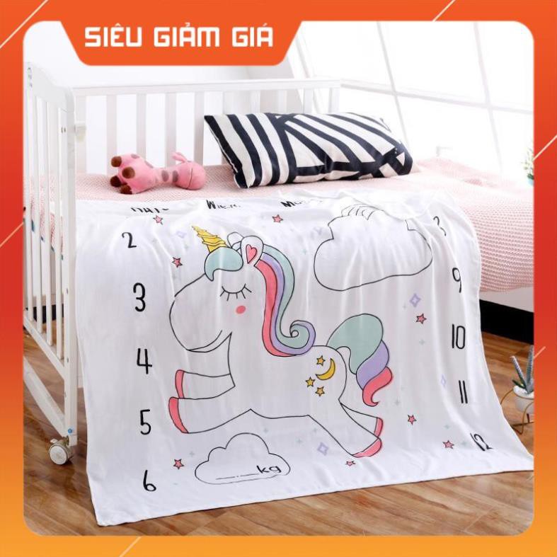 Chăn cho bé - Chăn cotton lụa Aden size 1m x 1m2