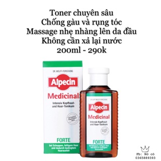 Tinh chất dưỡng tóc chống rụng Alpecin và Weleda