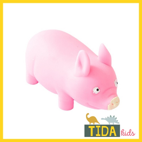 Heo Bóp Mềm ⚡ HOT TREND ⚡ Squishy Mochi Lợn Hồng Cute, Đồ Chơi Xả Stress Dễ Thương Xua Tan Căng Thẳng, TiDa Kids Shop