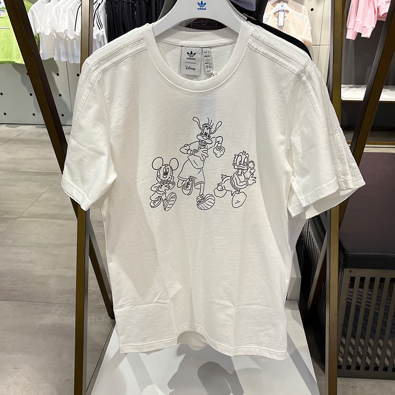 DISNEY  Áo Thun Tay Ngắn Unisex Adidas HD0827