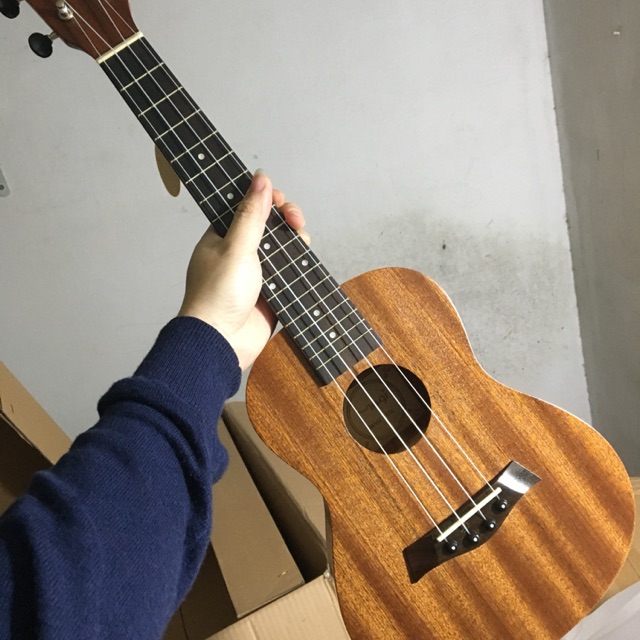 (RẺ VÔ ĐỊCH) ĐÀN UKULELE CONCERT GỖ ĐẬM