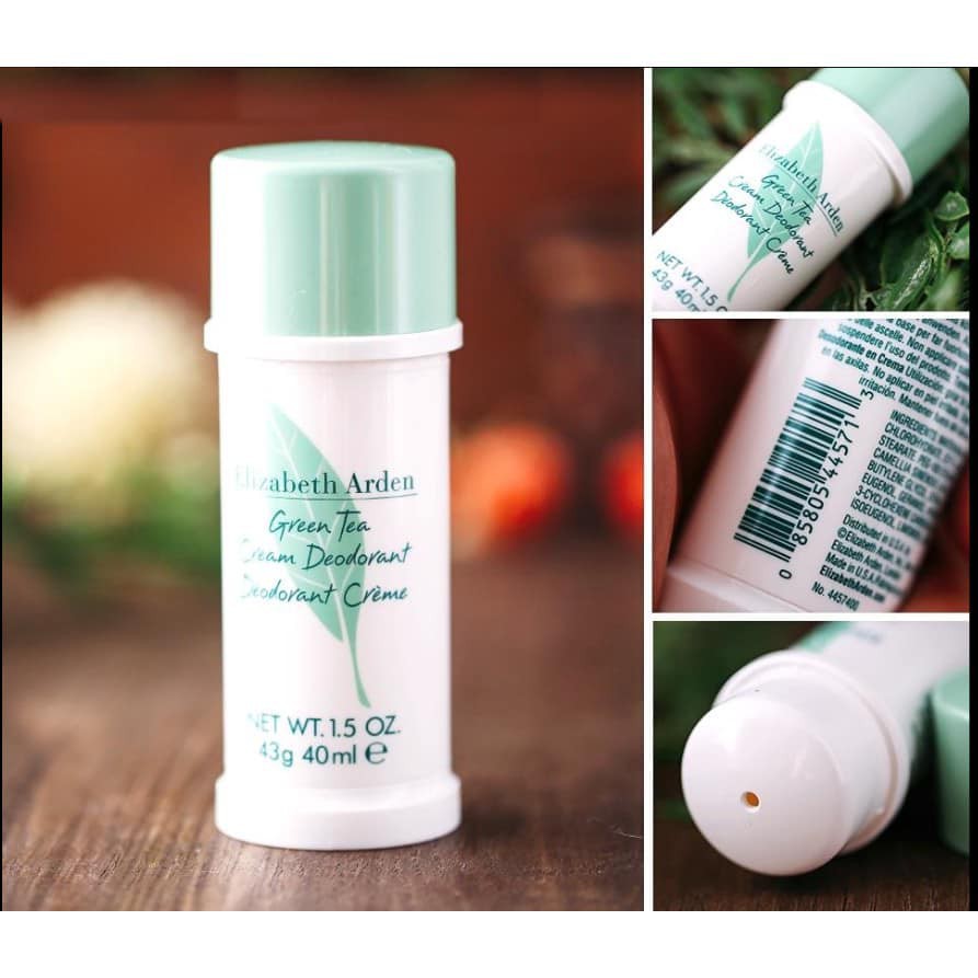 Lăn khử mùi trà xanh ELIZABETH ARDEN Green Tea Cream Deodorant 40ml