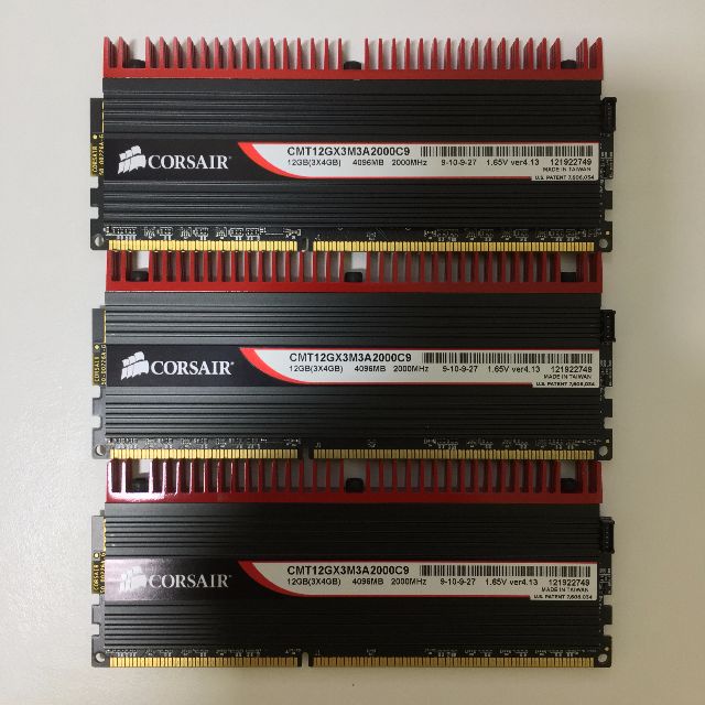 ram desktop ddr3 corsair tản nhiệt 4gb và  8gb 1600  và 1333 / 1866 / 2400