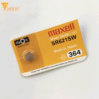 Pin Maxell SR621/364 – Pin Đồng Hồ Chính Hãng