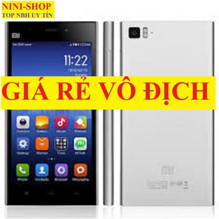điện thoại Xiaomi Mi 3 có Tiếng Việt máy mới Chính Hãng, chơi game mượt
