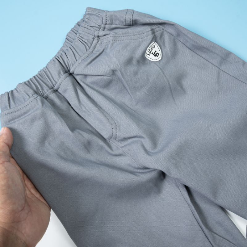 Quần Jogger Kaki Cho Bé Trai và Bé Gái Size 10-23 kg Cạp Chun Phong Cách Hàn Quốc