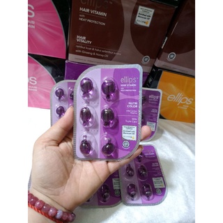 Vitamin Dưỡng Tóc Ellips (Vỉ 6 viên)