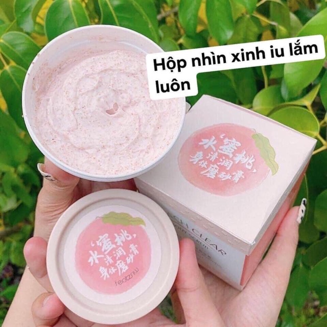 🍑TẨY DA CHẾT BODY ĐÀO|Hàng Nội Địa Trung Kèm Review 5 Sao Trên Web💯