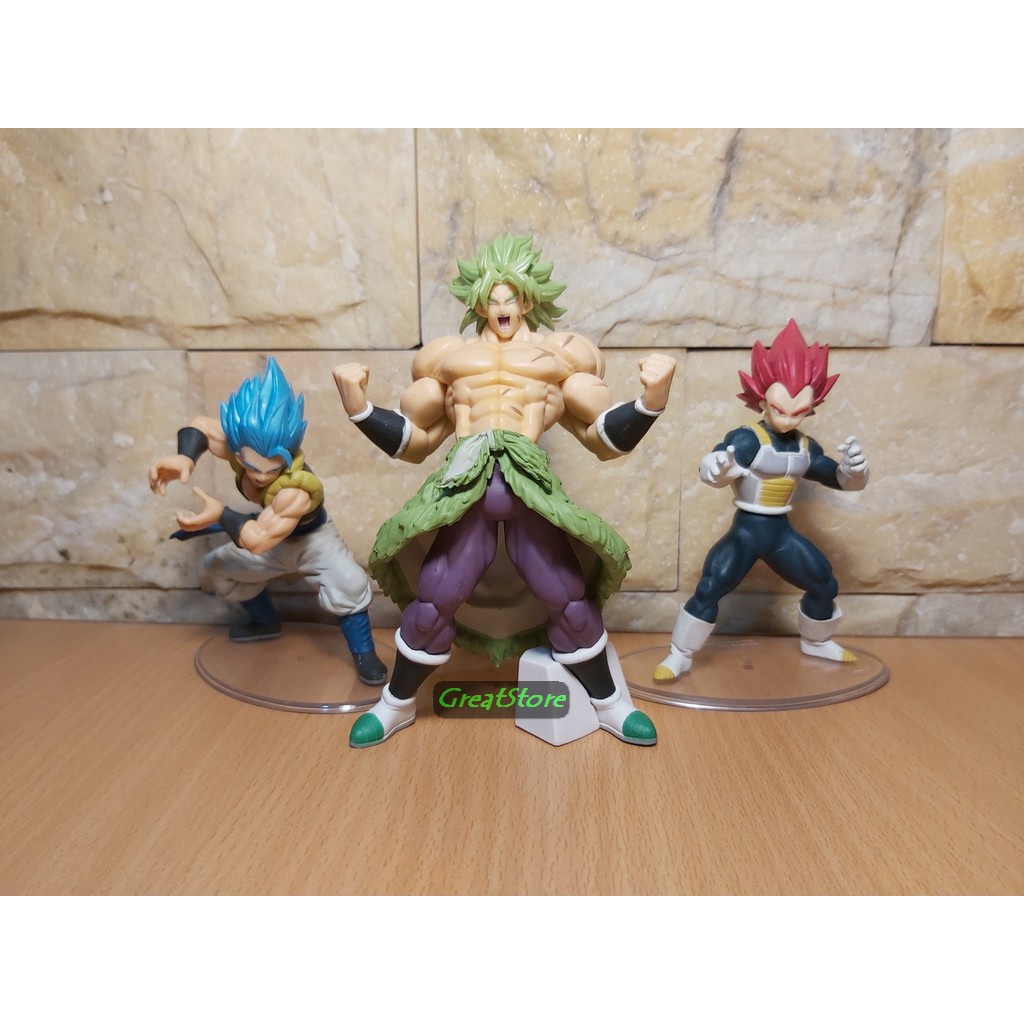 ( Sẵn ) Mô hình Vegeta, Broly, Gogeta Trong Dragonball Figure