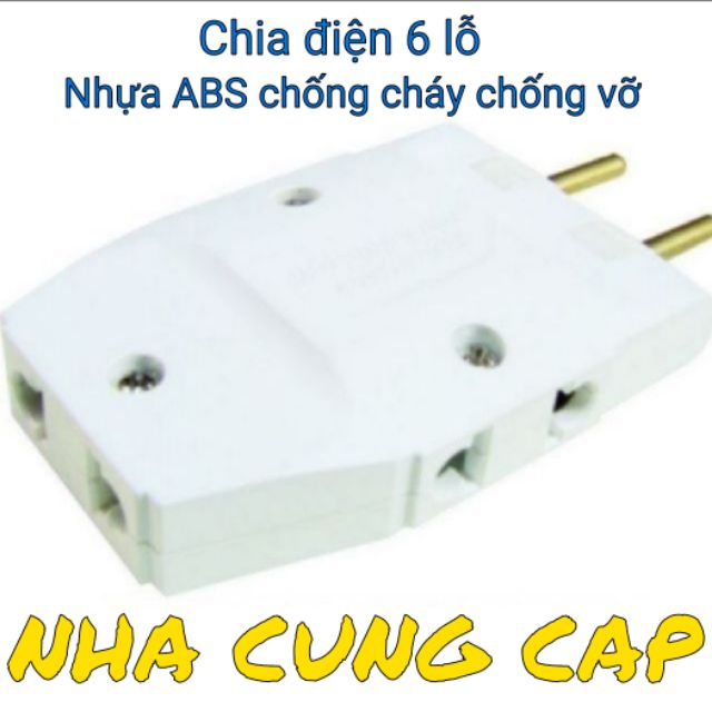 (GIÁ HỦY DIỆT) CHÌA Ổ CẮM 1 RA 3 CHỐNG CHÁY CHỐNG VỠ