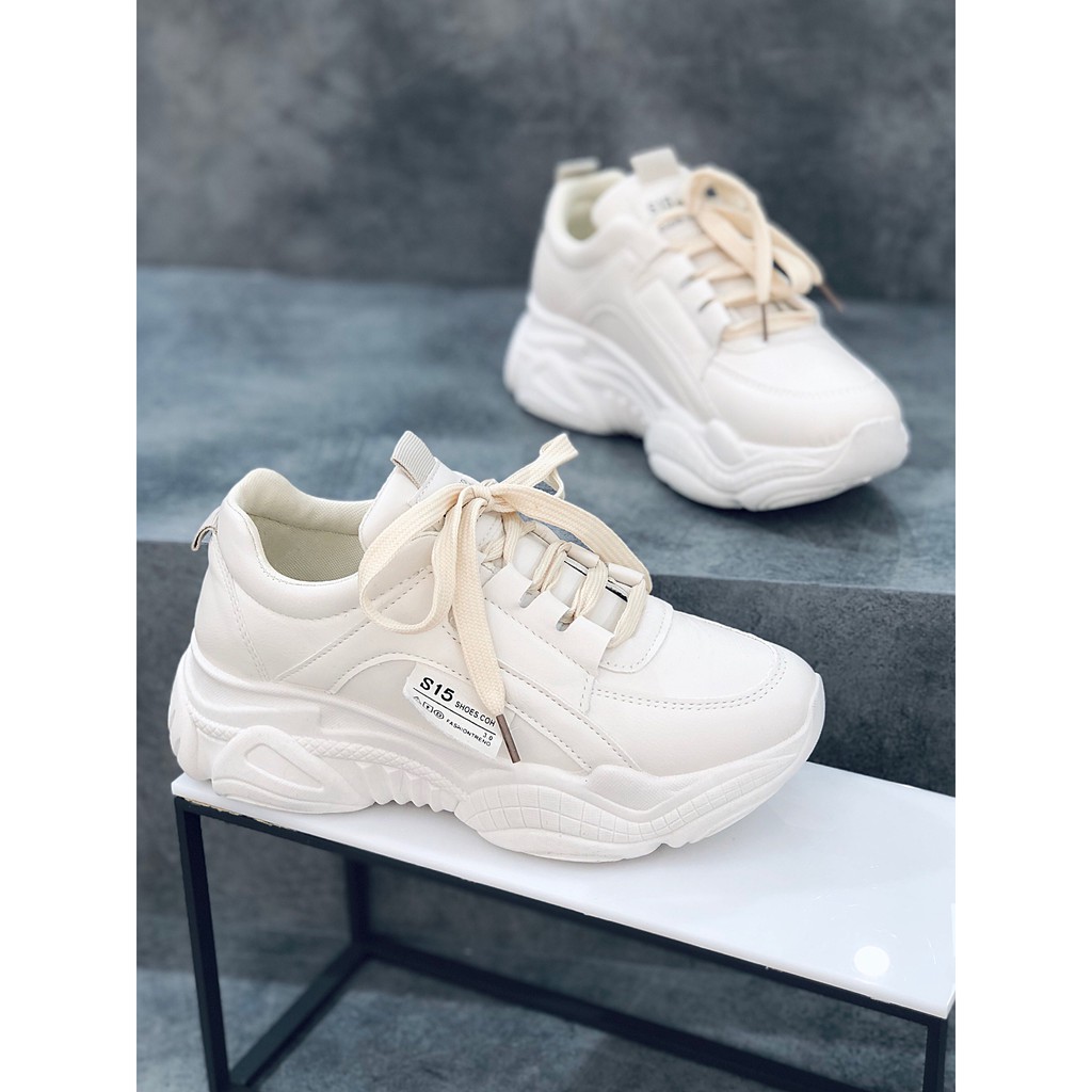 [Mã WABRWS giảm 15% đơn 150K] Min's Shoes - Giày Thể Thao Độn Đế T30