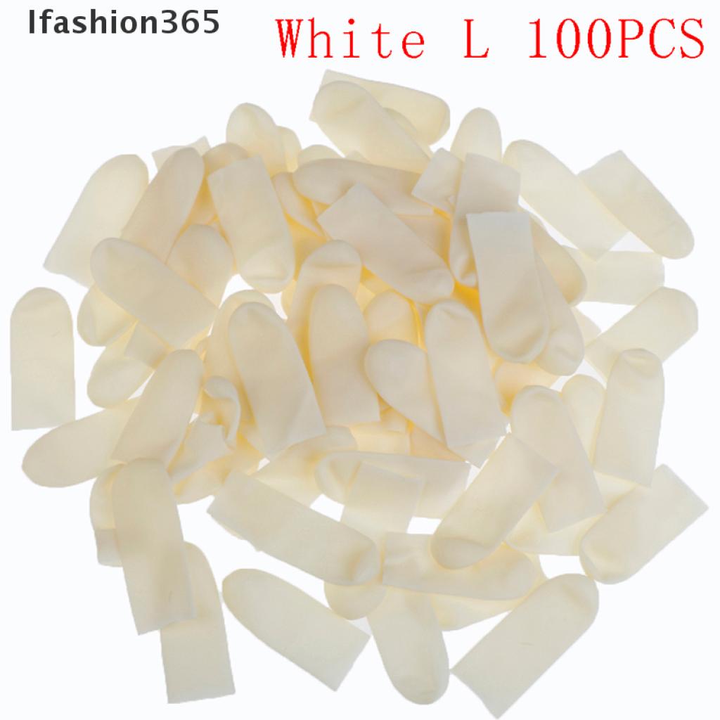 Set 100 găng tay cao su bảo vệ ngón tay đa năng