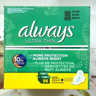 Băng vệ sinh Always Ultra Thin ngày 96 miếng