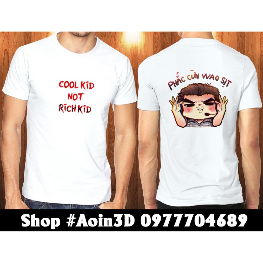 SALE- Áo PewPew Cool Kid Not Rich Kid v2