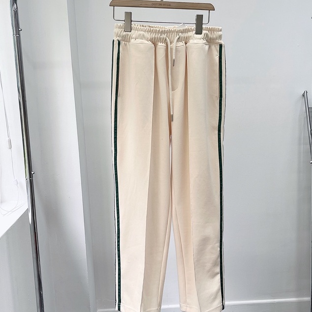 QUẦN THUN 2 SỌC CHUOTCONG OFFICIAL (Nâu,Trắng,Đen) 691