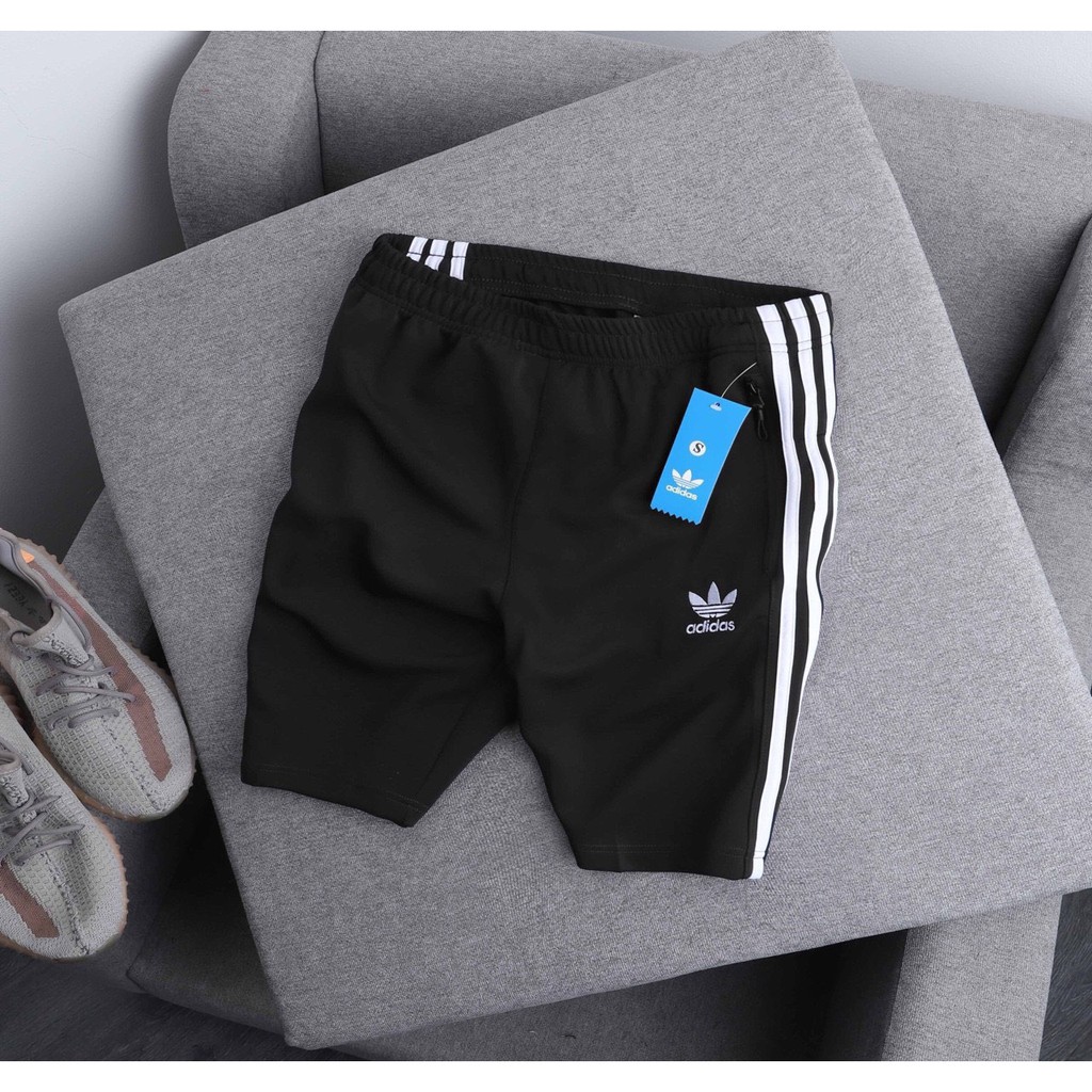 Quần short das nam 3 sọc đơn giản