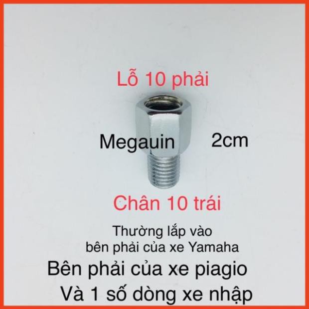 Ốc chuyển ren chân gương kiếng - ốc nâng chân gương (giá 1 con)