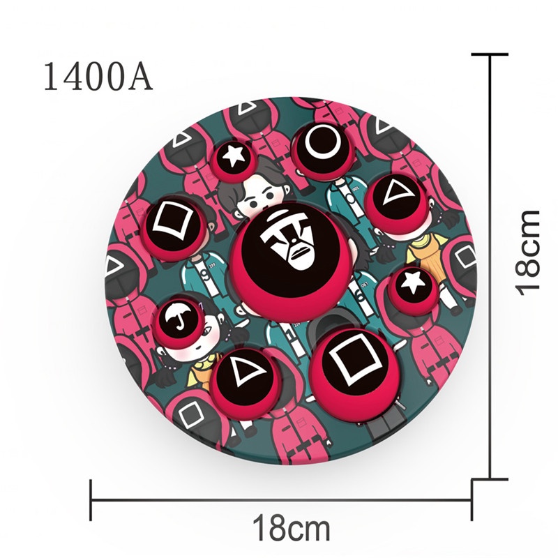 (MỚI) Con quay đồ chơi Fidget Spinner dạng móc khóa giảm stress