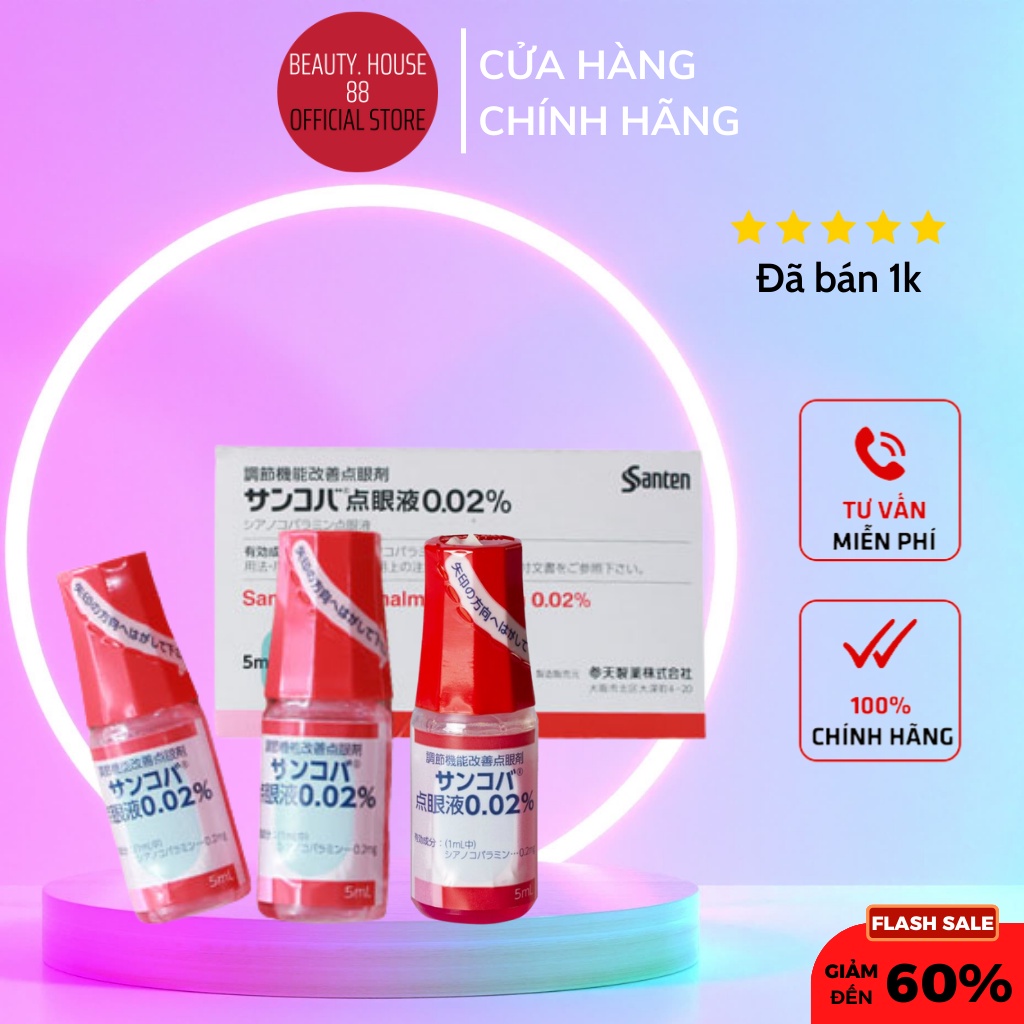 Nhỏ Mắt Cận Nhật Bản 5ml