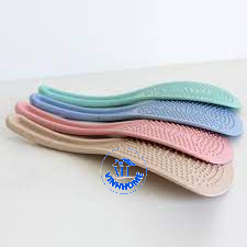 Vá Muỗng Xới Cơm Lúa Mạch An Toàn, muỗng múc cơm màu trơn, vá xới cơm lúa mạch bền đẹp, vừa cầm, tiện lợi