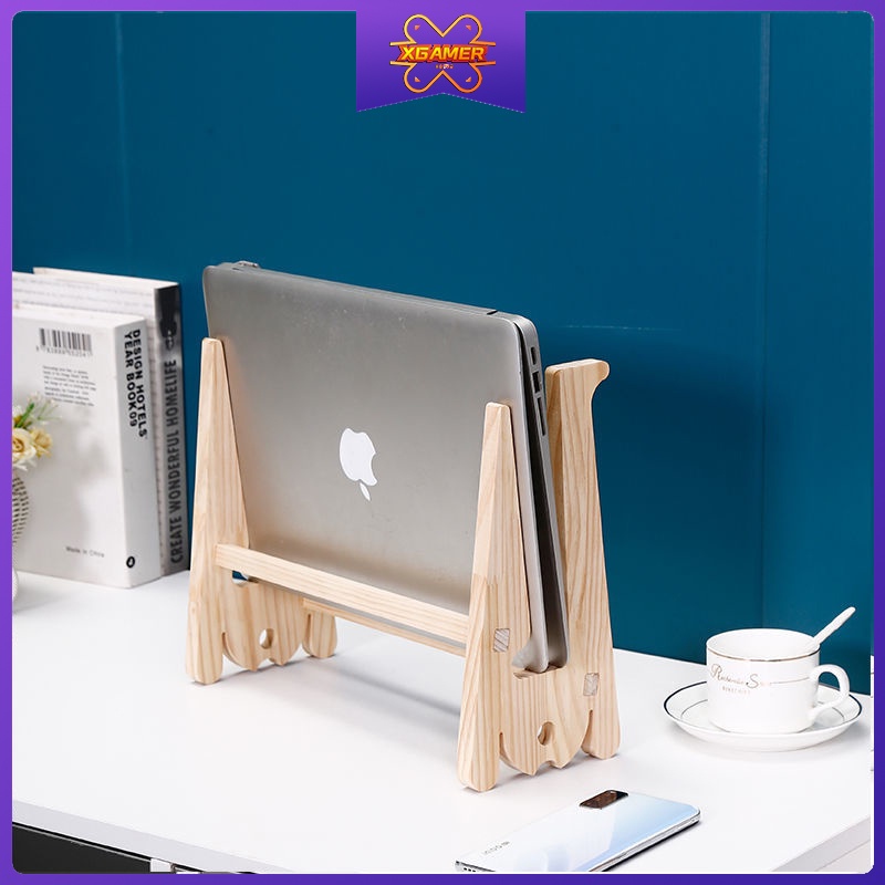 Giá đỡ gỗ 2 trong 1 cho Notebook 10-17.6inch 2021 | BigBuy360 - bigbuy360.vn