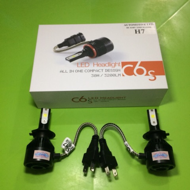 BÓNG LED H7 12/24V C6S