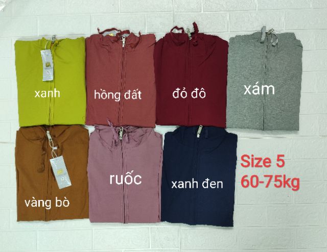 Áo khoác bigsize 60-85kg thun lạnh chống UV đủ màu | BigBuy360 - bigbuy360.vn