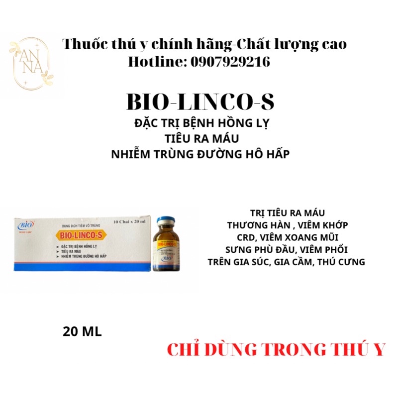 BIO LINCO S CHAI 20ML