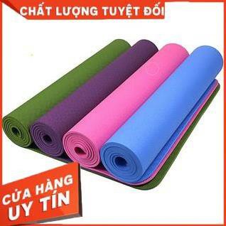 ▩❏[ Bán Lẻ Giá Sỉ ] Thảm Tập Yoga, Gym, Thể Dục Tại Nhà TPE Đài Loan Cao Cấp, Chống Trơn Trượt, Êm Ái Khi Sử Dụng