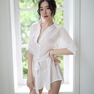 [ SIÊU PHẨM - SIÊU MỊN] áo sơ mi ngủ nữ cao cấp - váy ngủ đẹp dài quyến rũ B1030