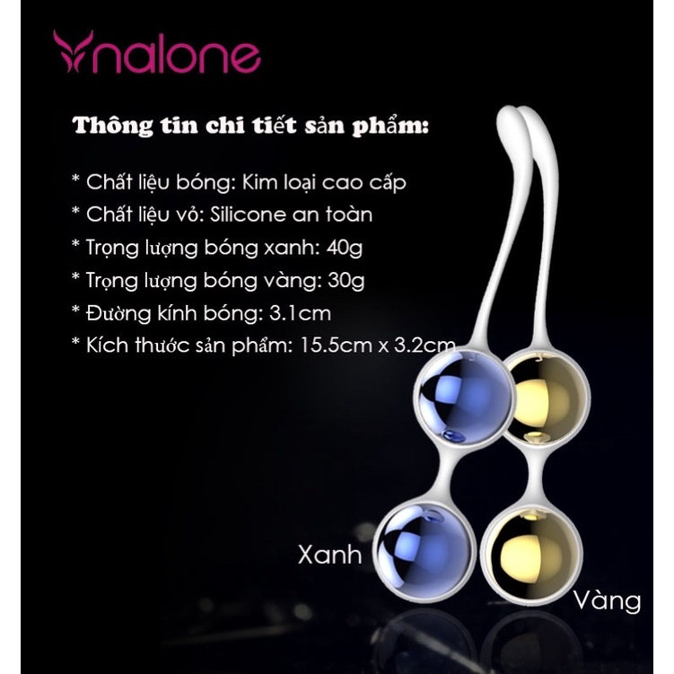 Tạ bóng tập kegel cho phụ nữ Nalone