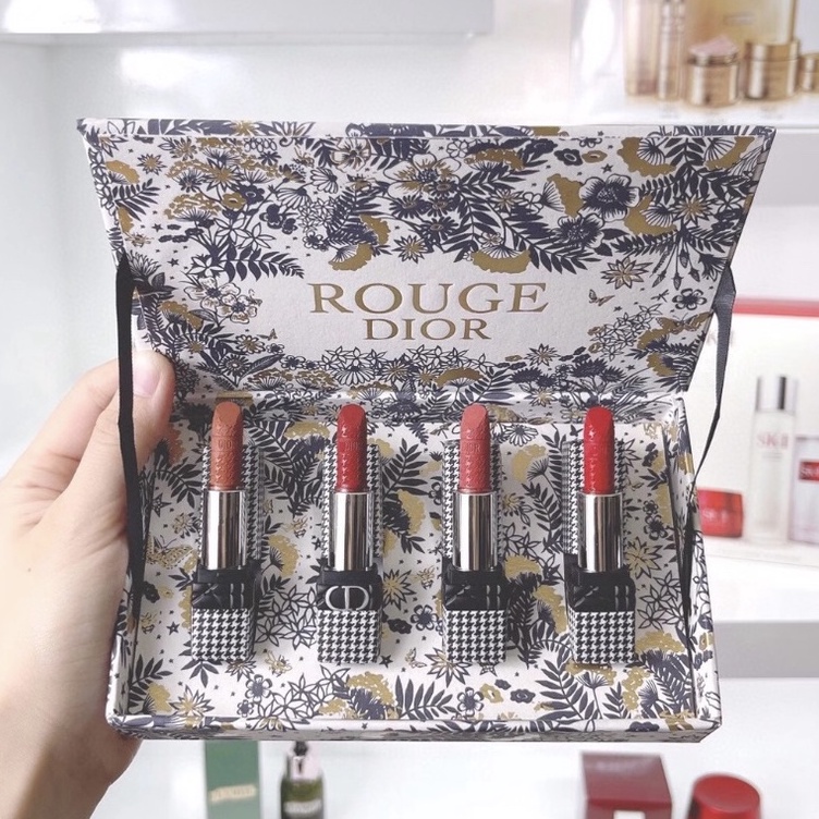 Set 4 Son Môi Dior 520 Màu Nhung 999 1.5g*4