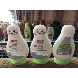 Sữa tắm gội Hipp hải cẩu dành cho bé da nhạy cảm