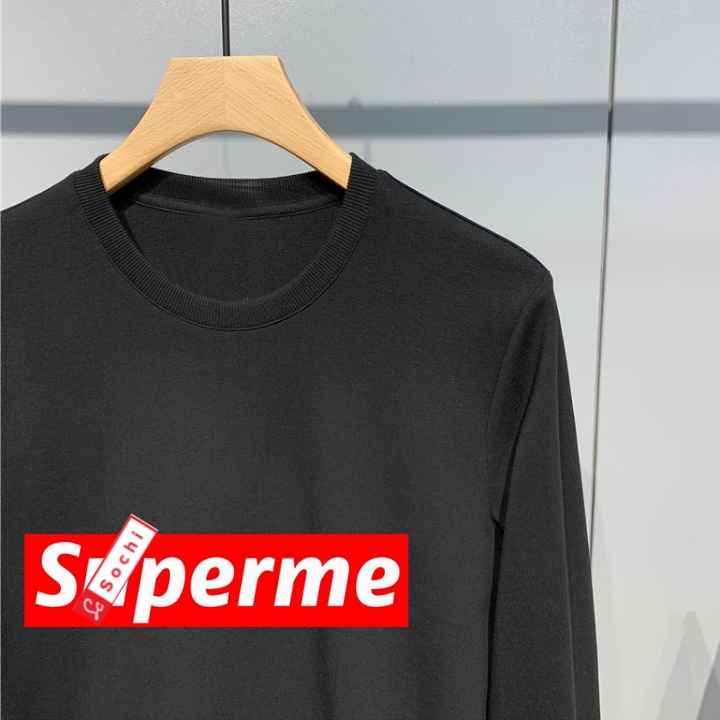 Áo thu đông nam tay dài, áo nỉ sweater đẹp, thời trang in hình ở ngực mã SW99