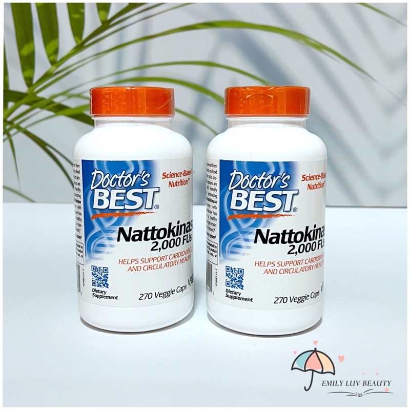 Doctor’s Best Nattokinase 2000 hỗ trợ tim mạch 90 viên