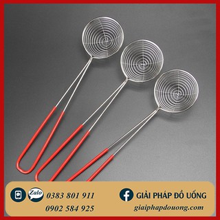 VỢT INOX MÚC TRÂN CHÂU, TOPPING