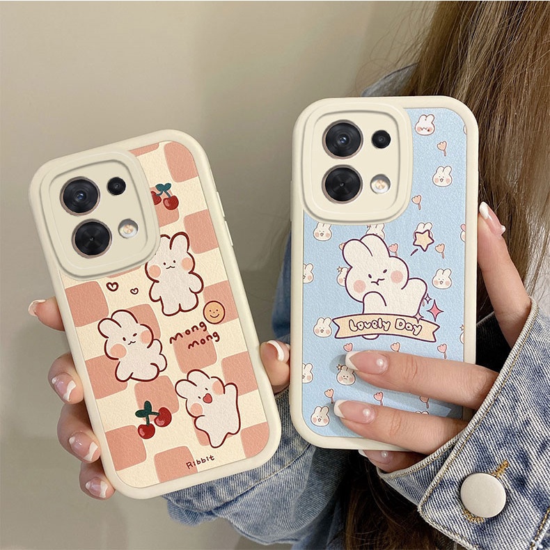 Ốp Lưng OPPO Reno 8 5G Ốp Cho OPPO Reno 8 5G【Ốp Mềm Da Cừu Silica Gel Ốp Điện Thoại Bảo Vệ Máy Ảnh Hoạt Hình Dễ Thương Cho Nam Nữ -10】
