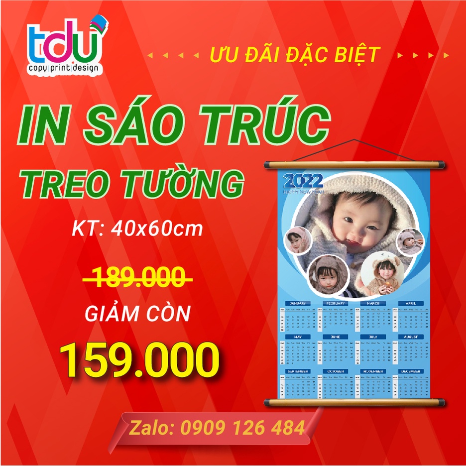 Lịch treo tường – Lịch sáo trúc