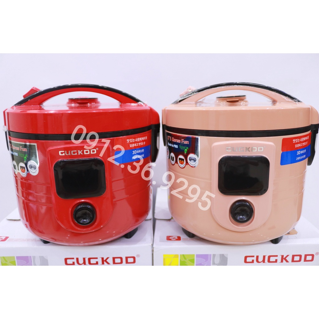 Nồi Cơm Điện Cuckoo Nhập Khẩu Cao Cấp GK-208, Lòng Niêu Dày Dặn, Bảo Hành 12 Tháng