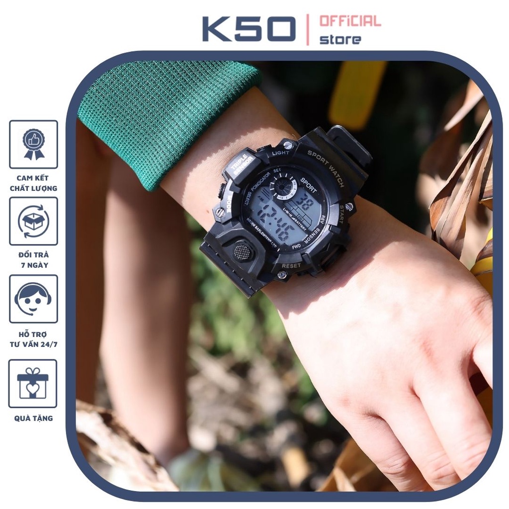 Đồng hồ điện tử nam nữ thể thao sport 203