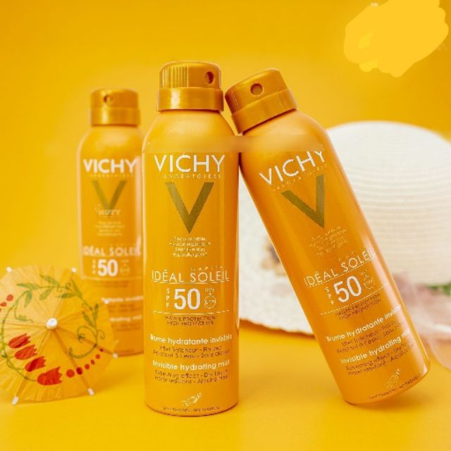vichy mist spf 50