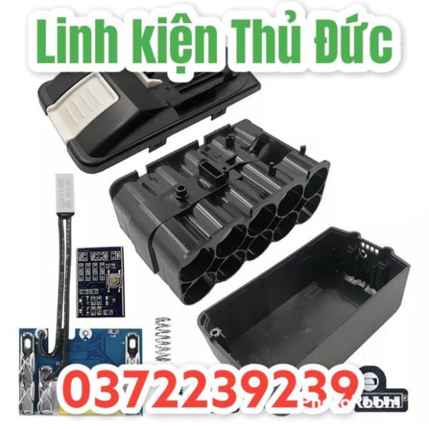 Lktd BN. Vỏ mạch Makita 5s-2p 18V 8AH cell 21700 , Led báo pin, nhận sạc zin và có tem đáy.